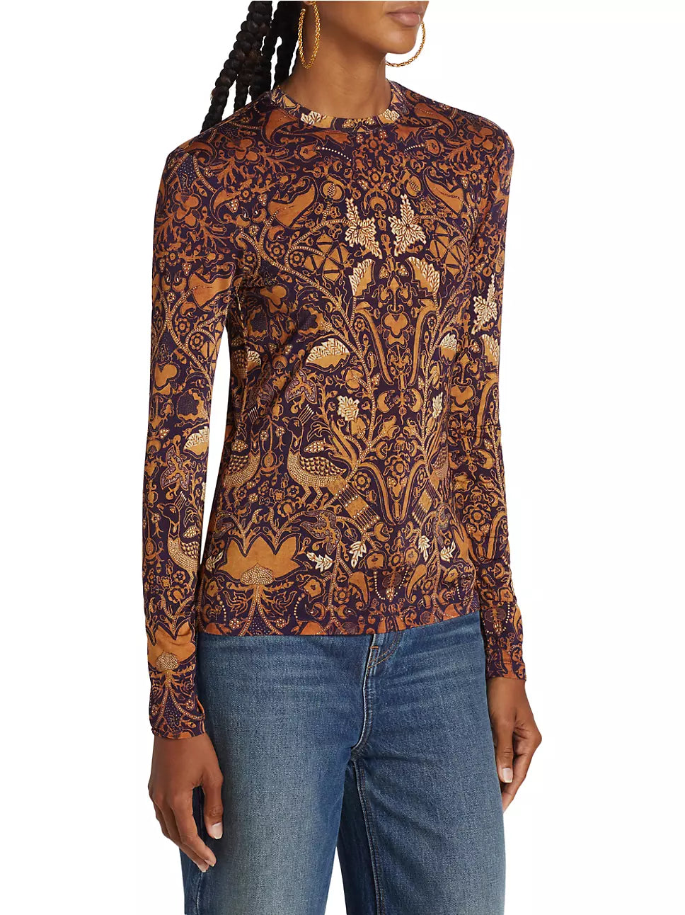 Eve top in Celestial