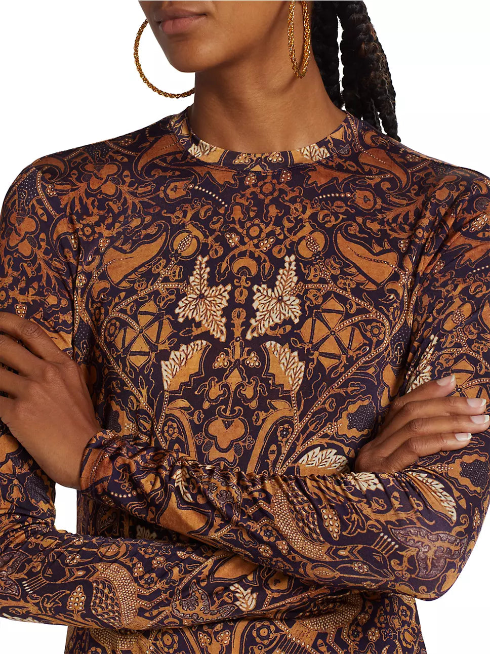 Eve top in Celestial