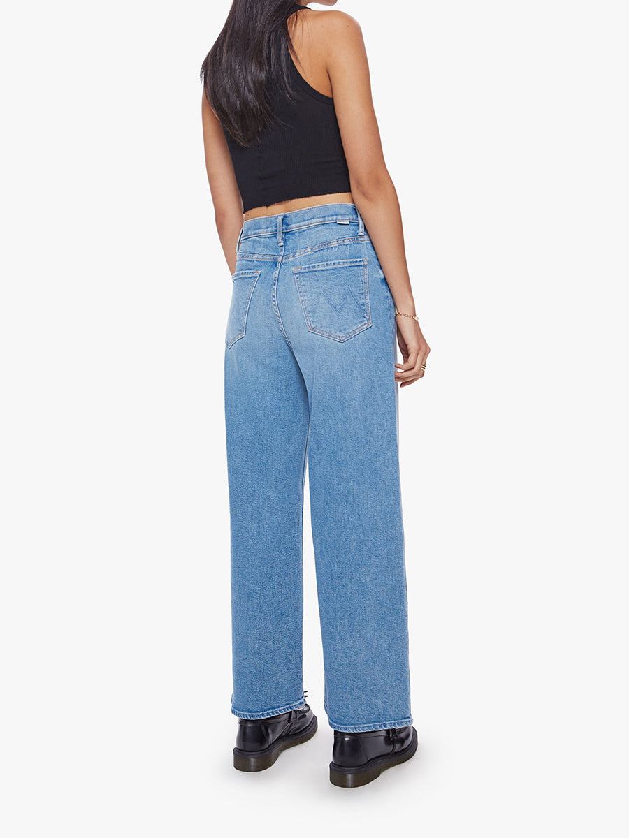 The High Waisted Spinner Flood in Kitty Corner