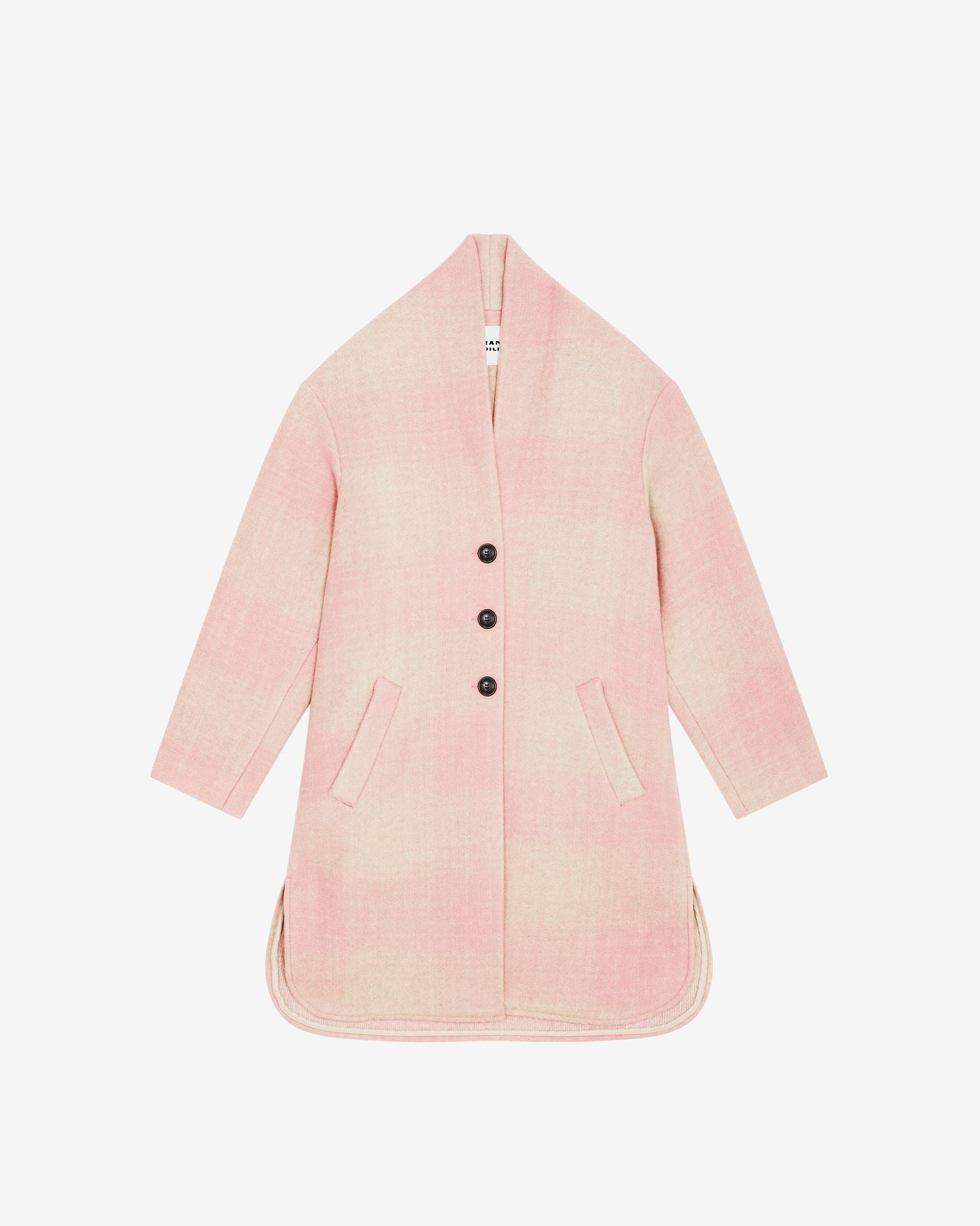 Gabriel Coat in Light Pink