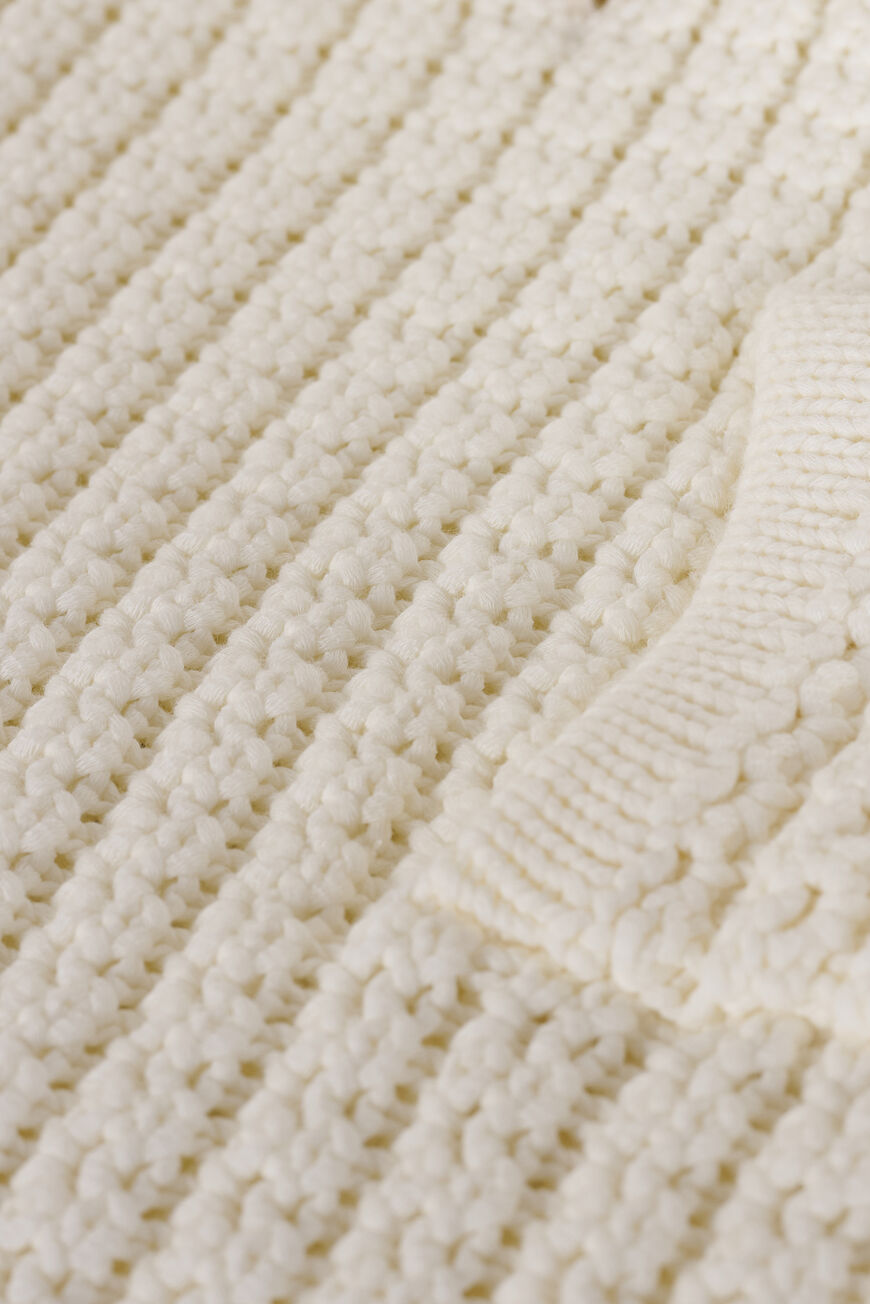 Gaspard Cardigan. Ecru