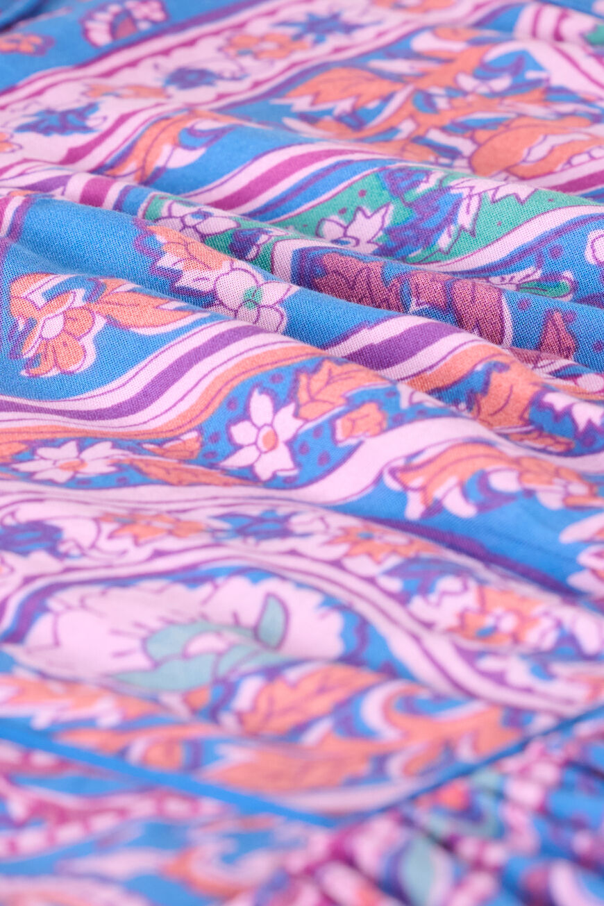 Fleur Dress. Bleu