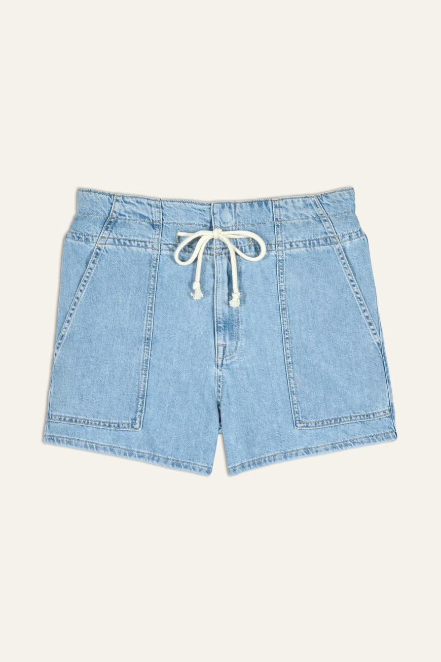 Mabo High-Waisted Shorts. Bluejeans