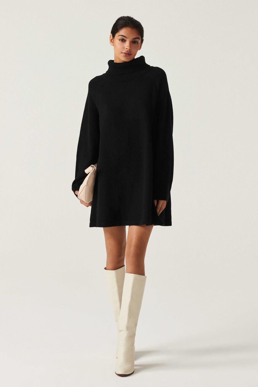 Medee Mini Dress. Noir