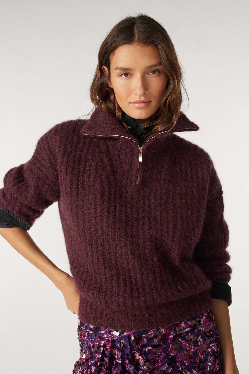 Baltan Jumper. Bordeaux