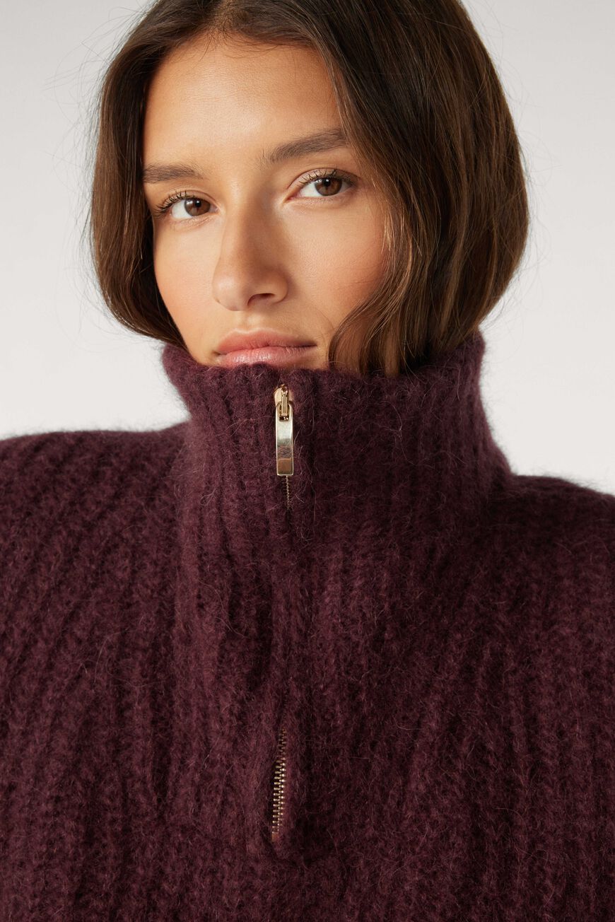 Baltan Jumper. Bordeaux