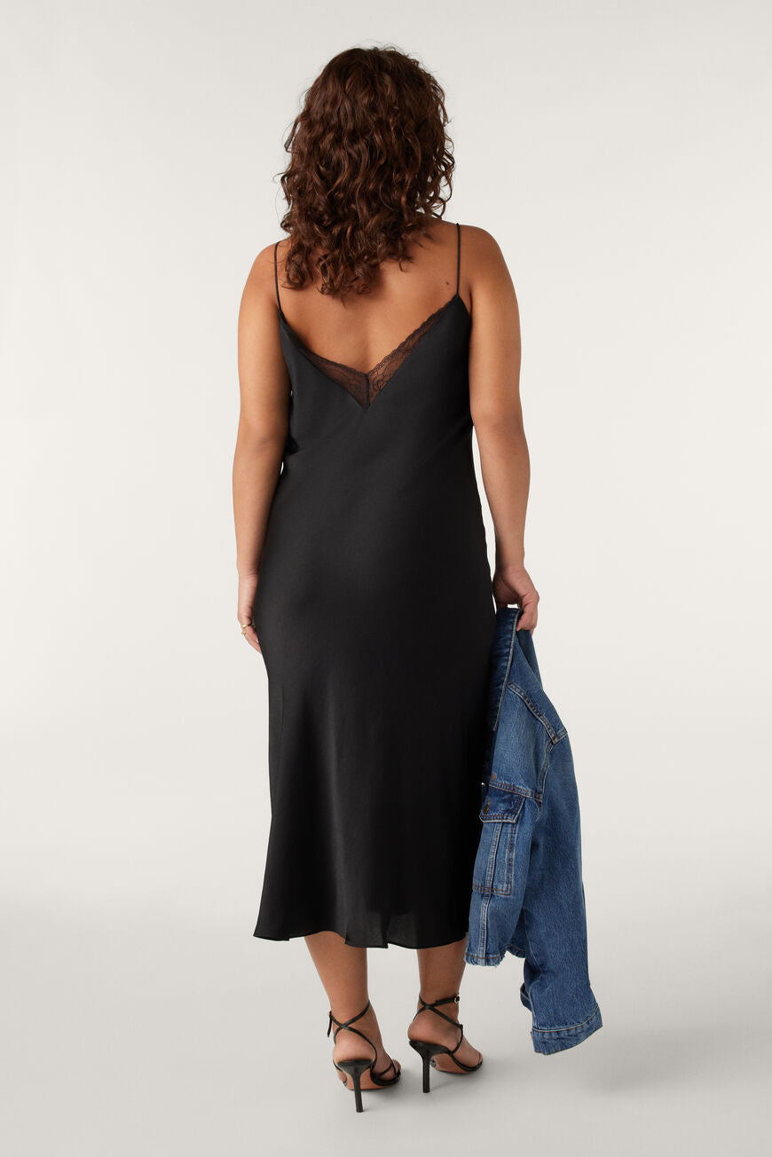Clelia Dress. Noir