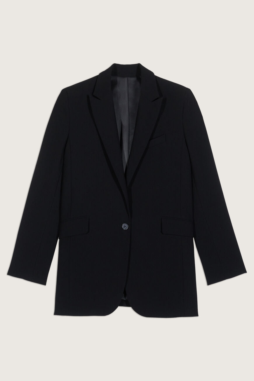 Flower Jacket. Noir