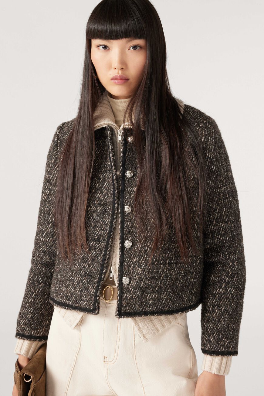 Leana Jacket. Marron