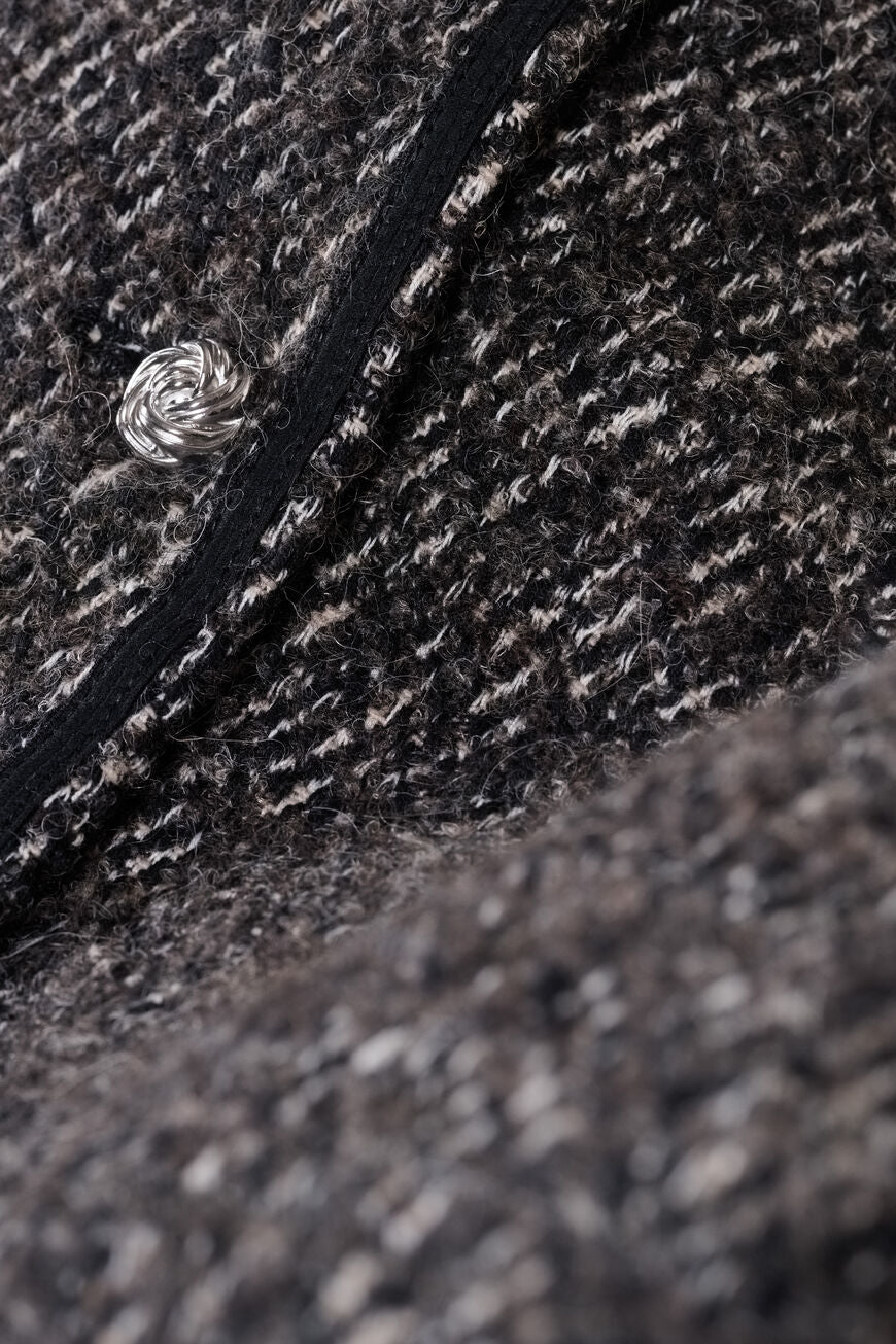 Leana Jacket. Marron