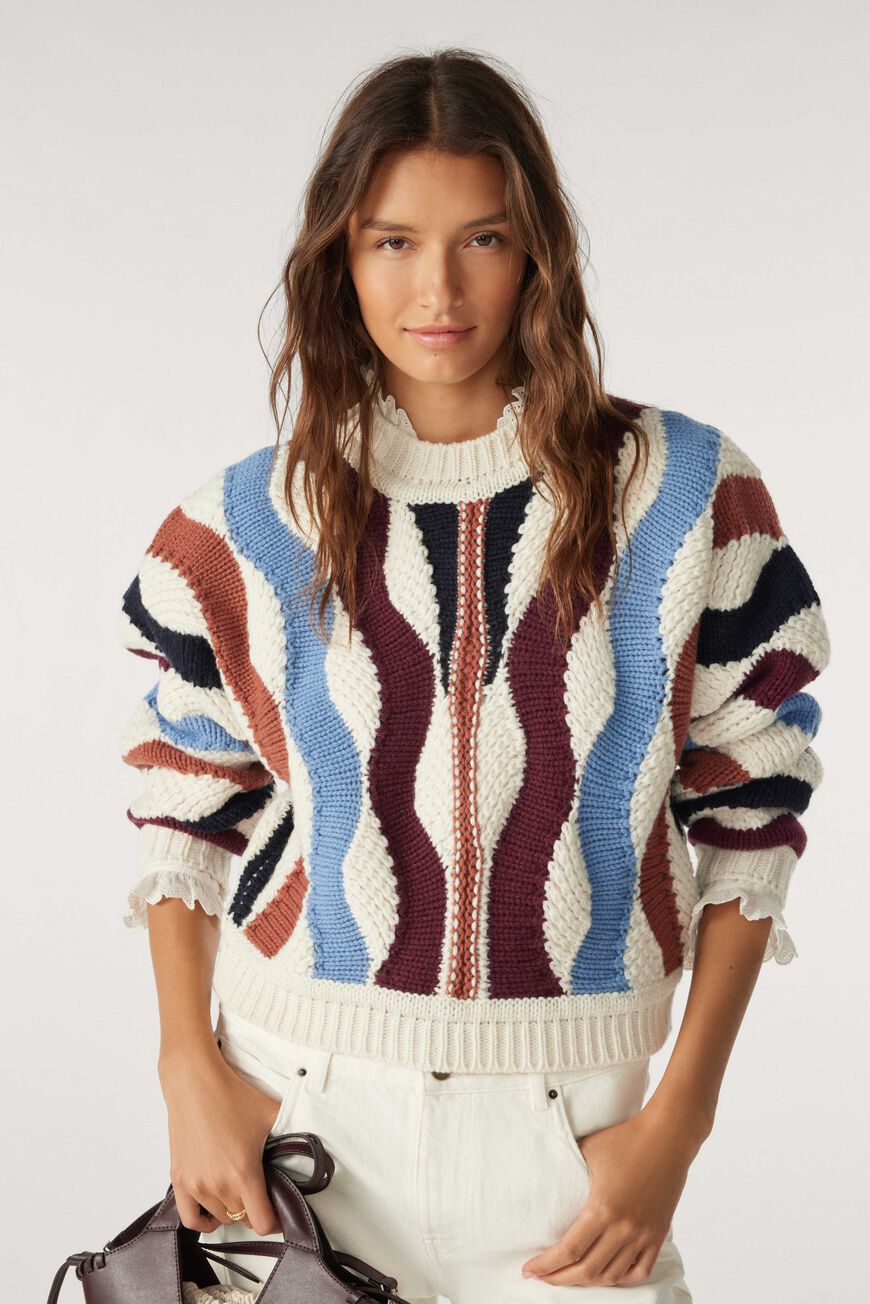 Weber Jumper. Ecru