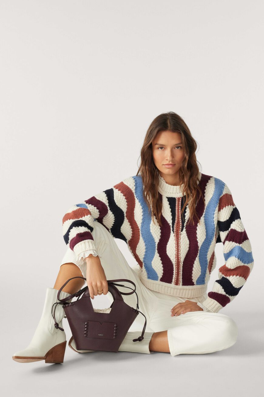 Weber Jumper. Ecru