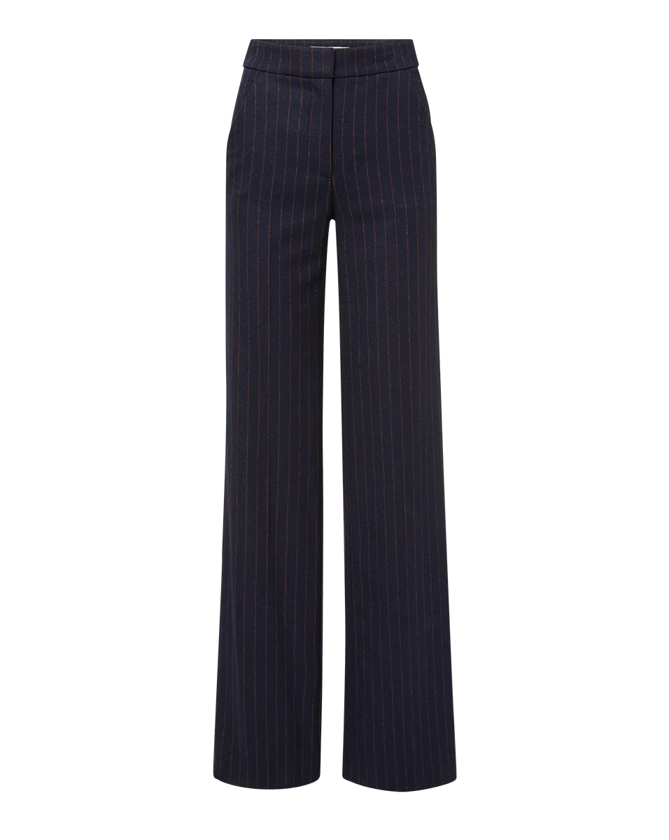 Tonelli Pinstriped Pant in Navy Multi