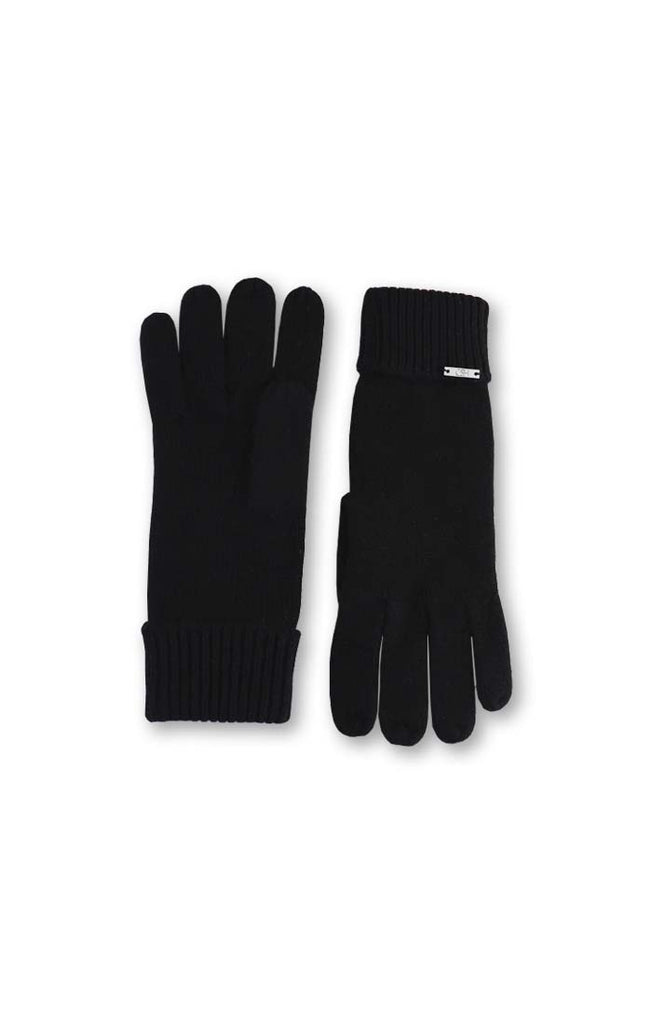 Cashmere Gloves in Jet Black