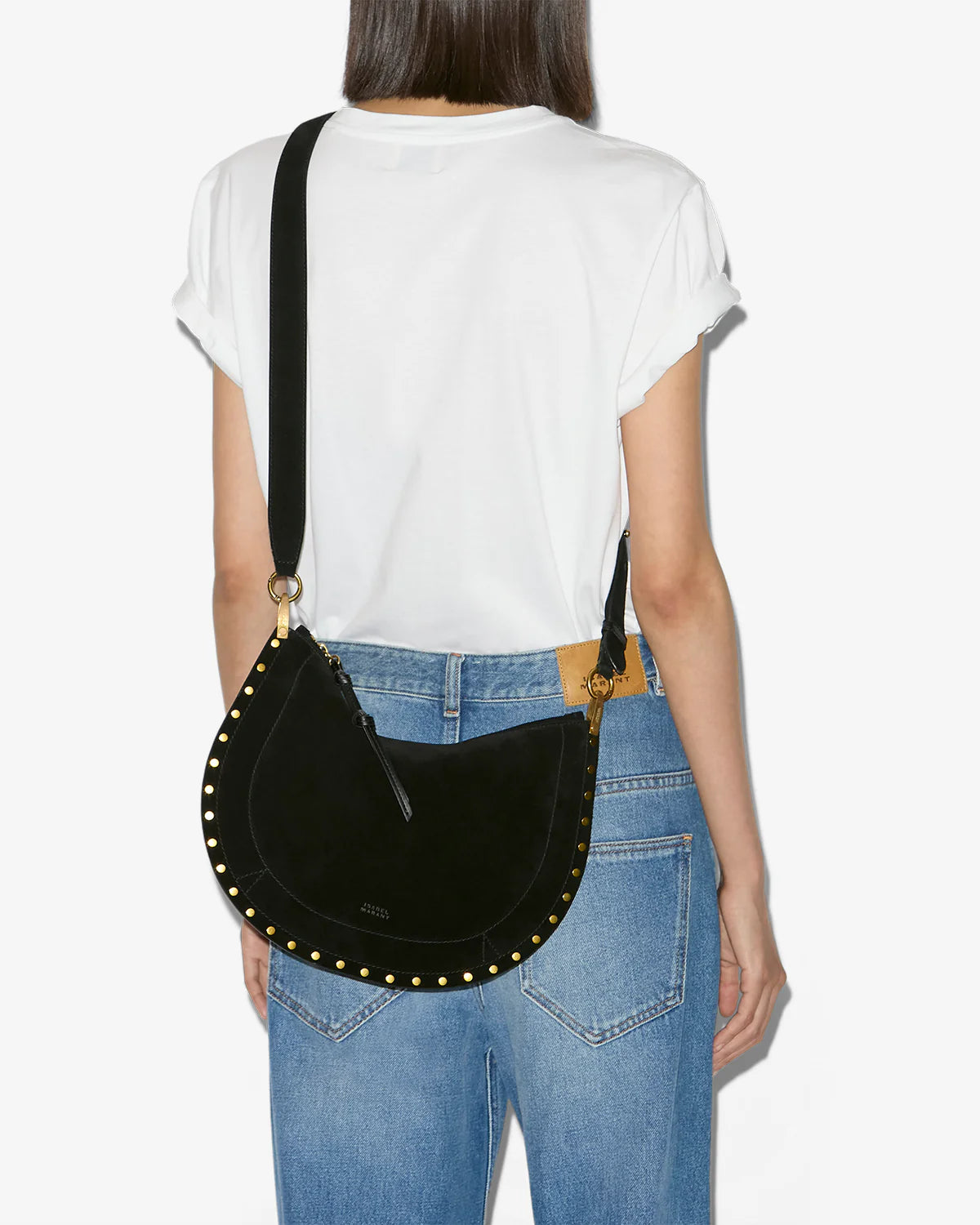 Oskan Soft Zip Bag in Black