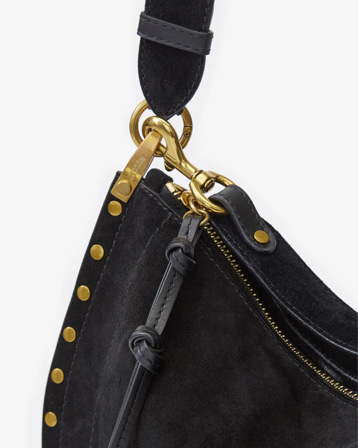 Oskan Soft Zip Bag in Black