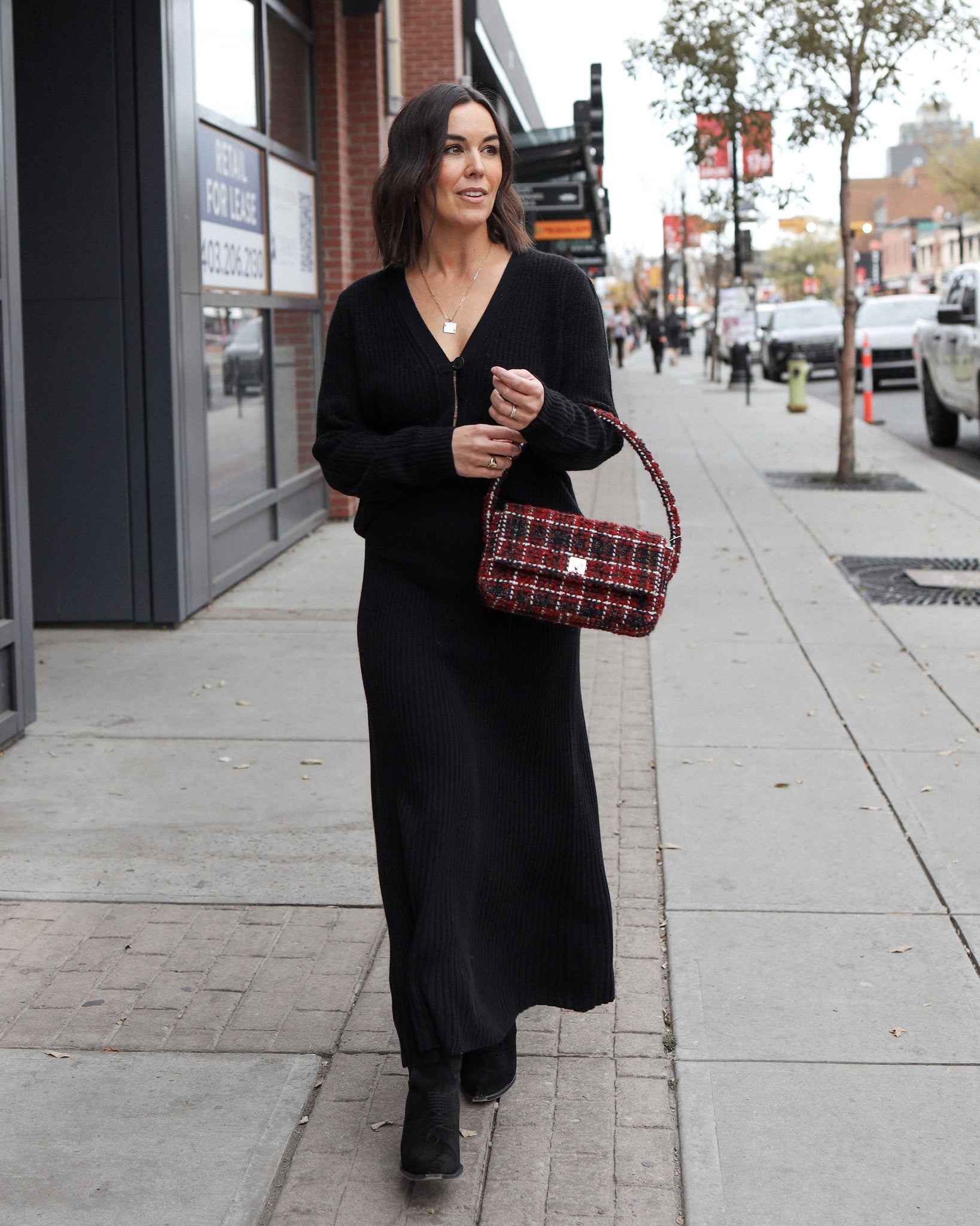 Talulah Cardigan in Black