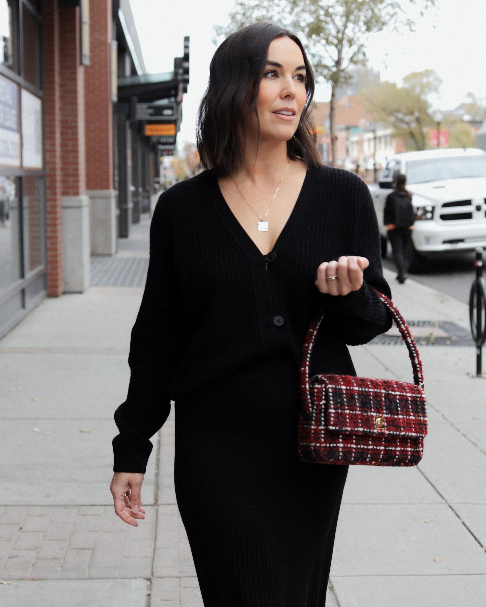 Talulah Cardigan in Black