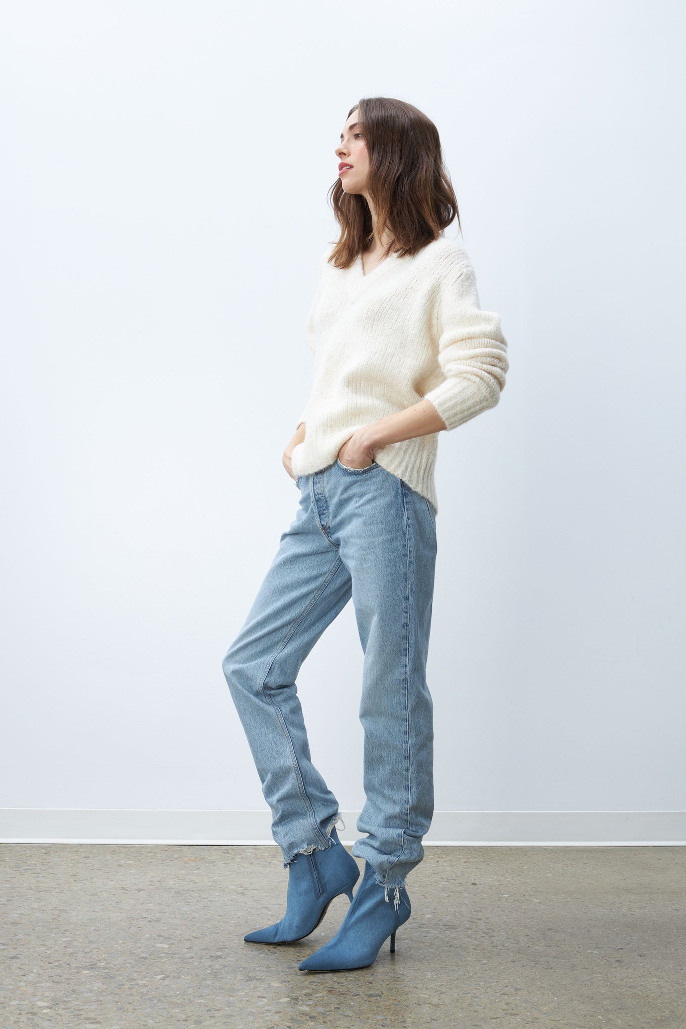 Helena Sweater in Vanilla Twist