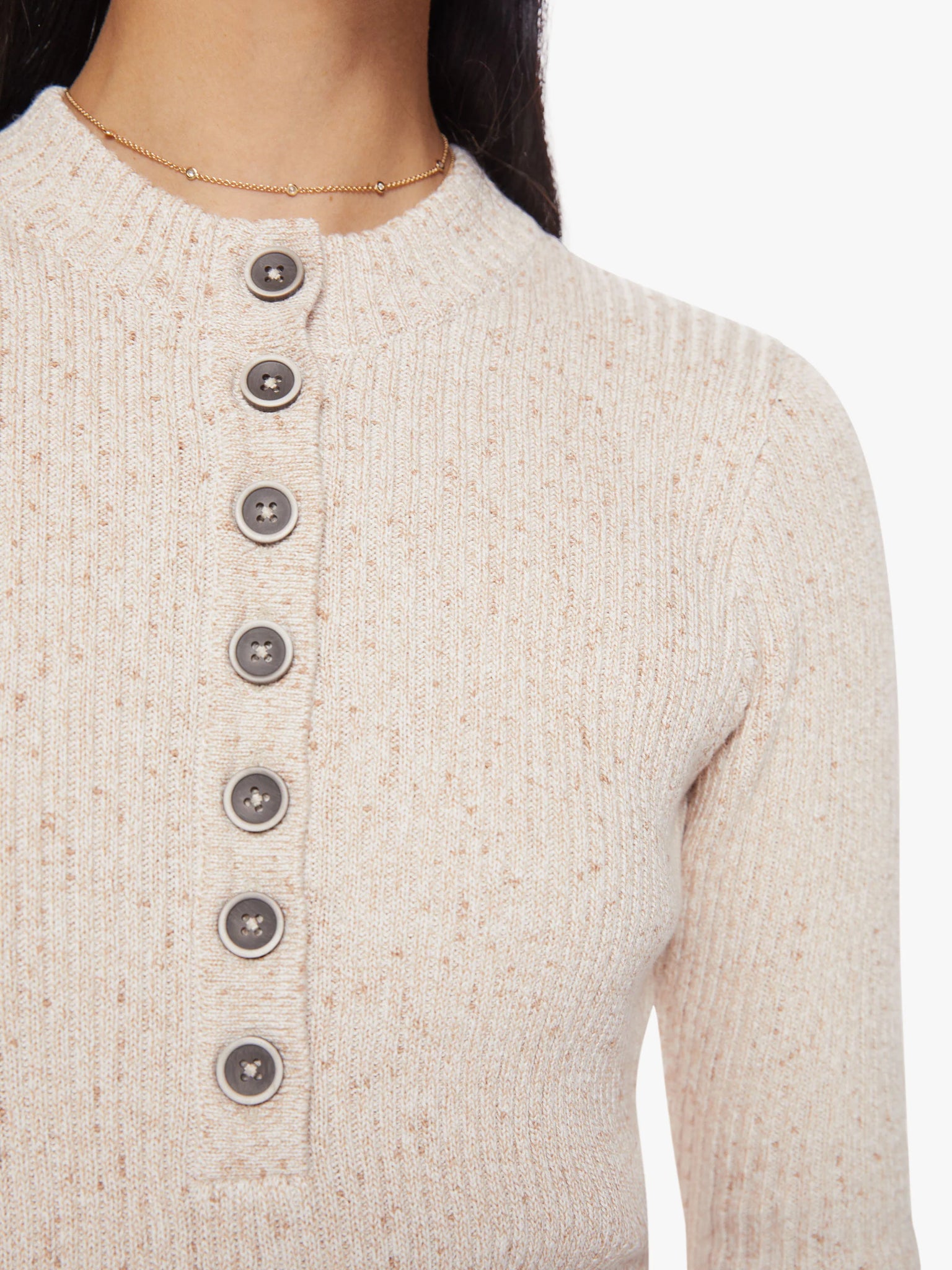 The Eye Catcher Henley in Marshmallow