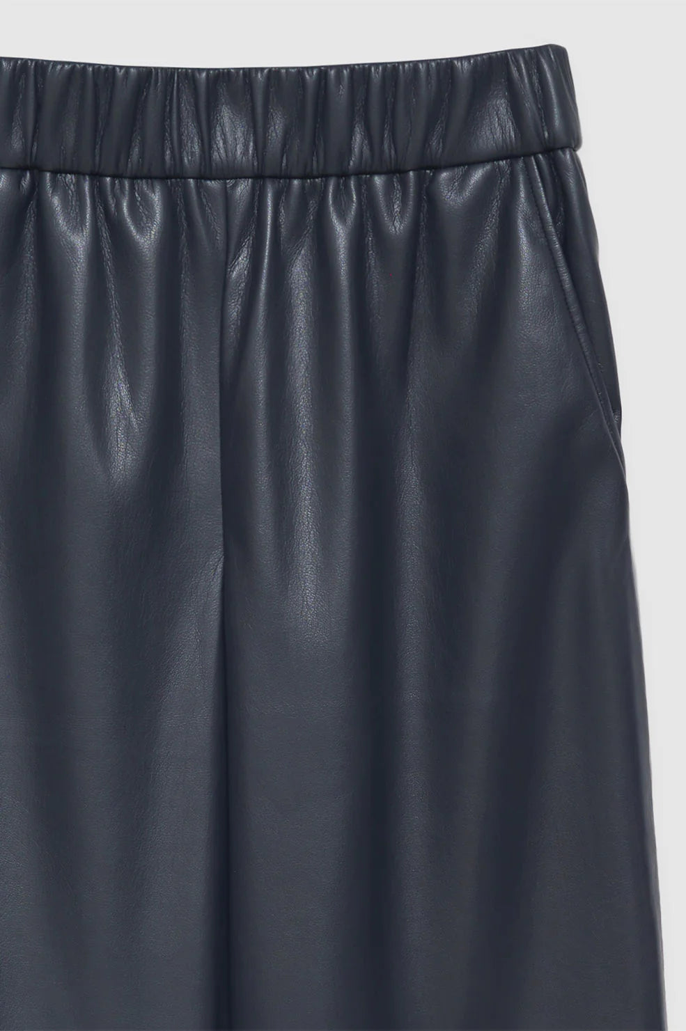 Koa Pant in Navy Vegan Leather
