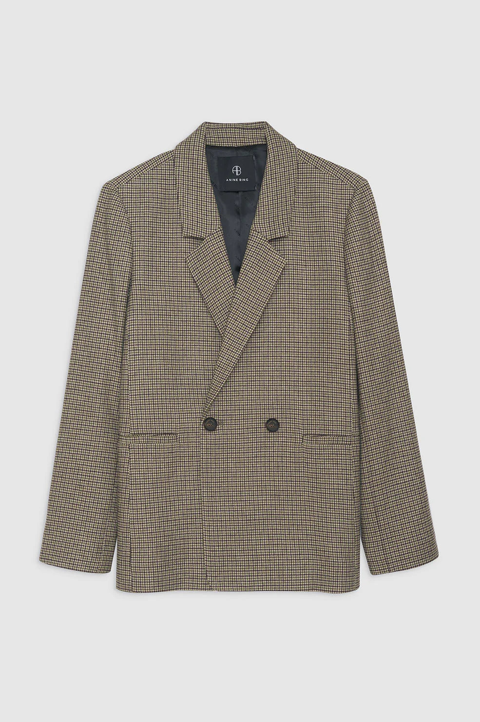 Madeleine Blazer in Mini Houndstooth