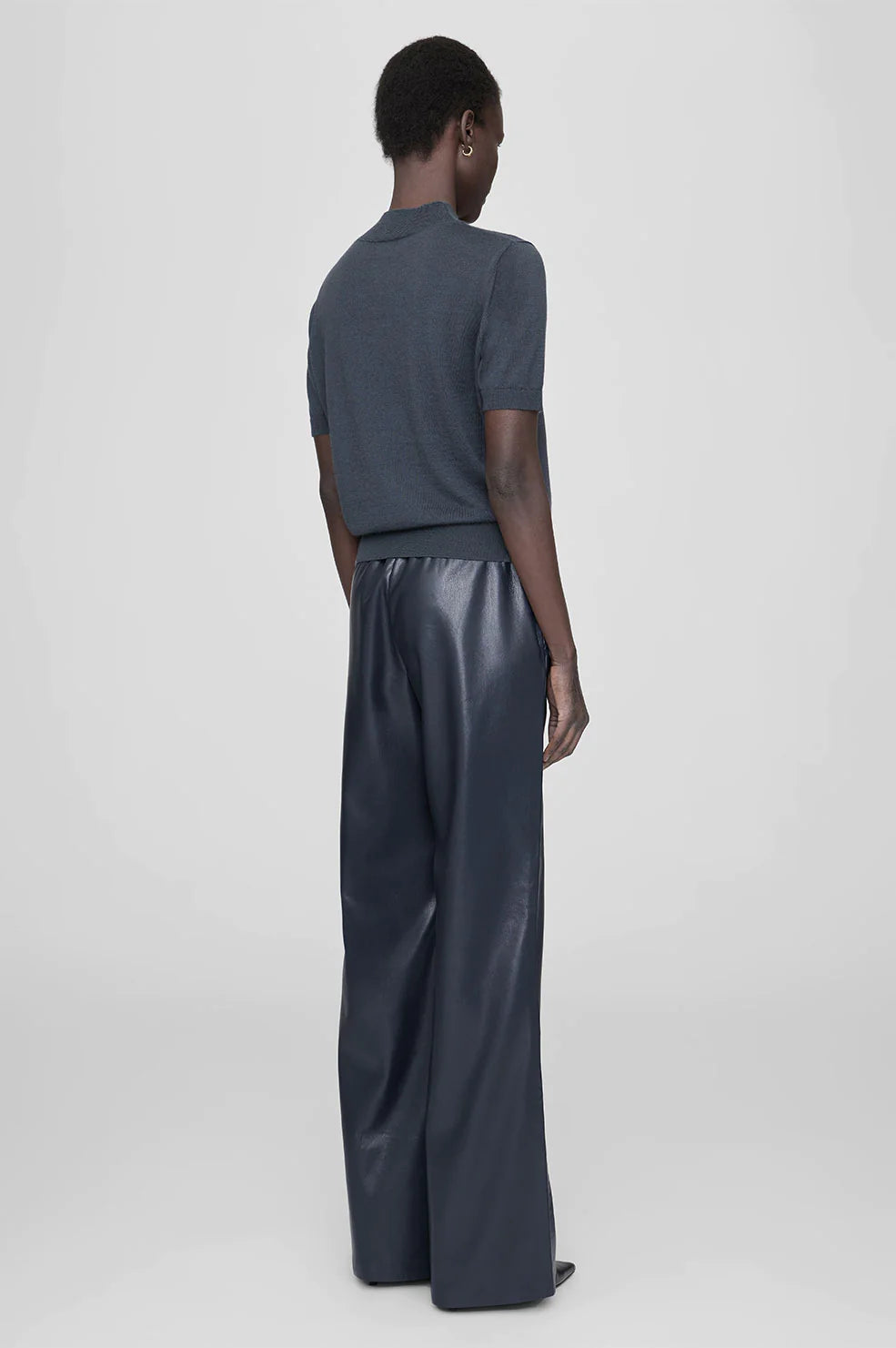 Monique Sweater in Charcoal Blue