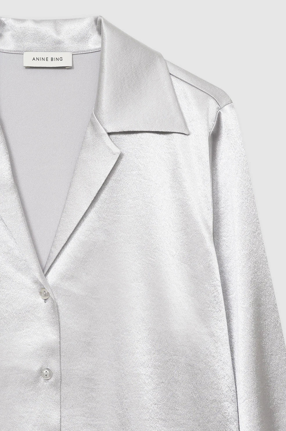 Mylah Shirt in Silver