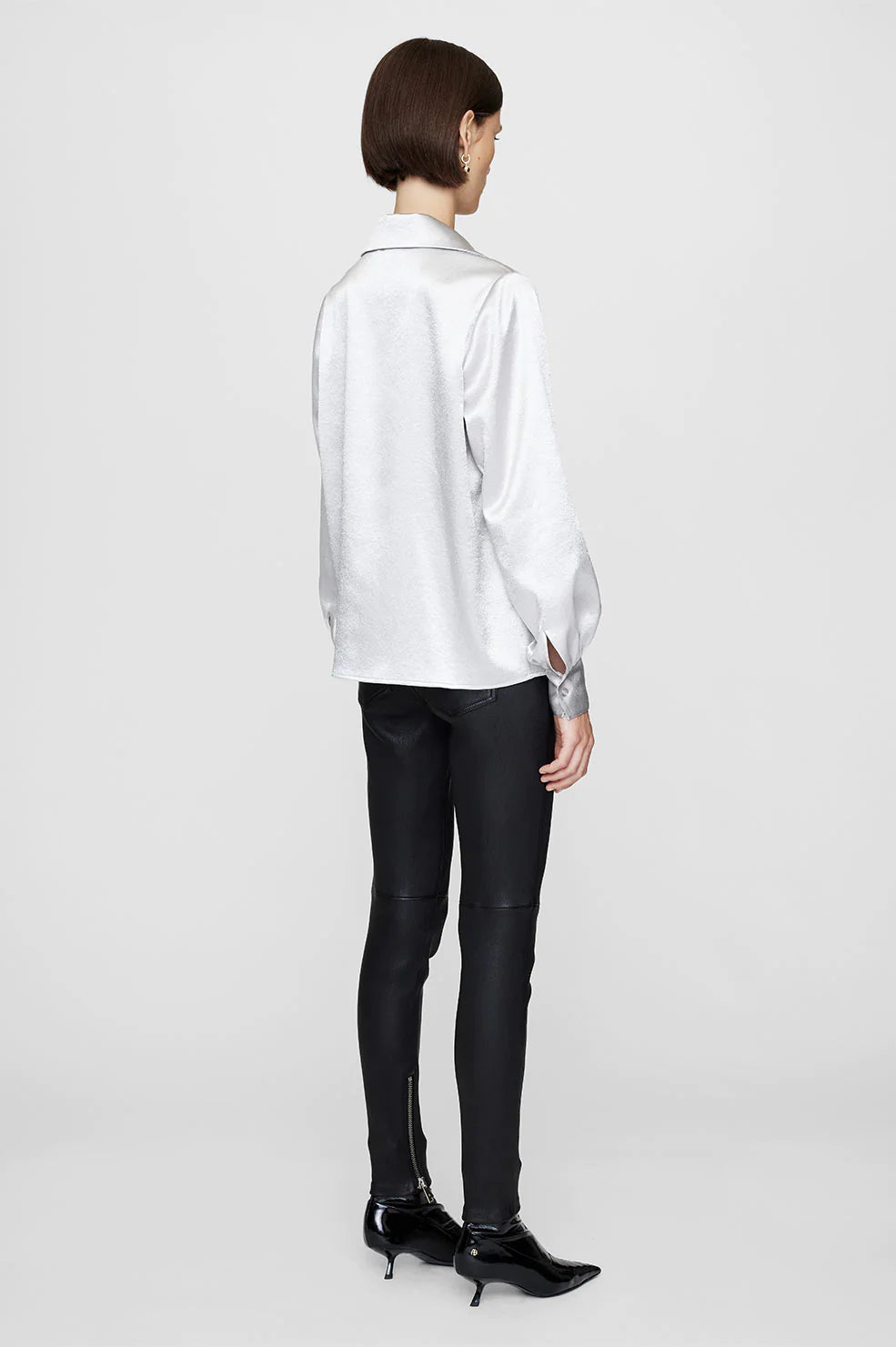 Mylah Shirt in Silver