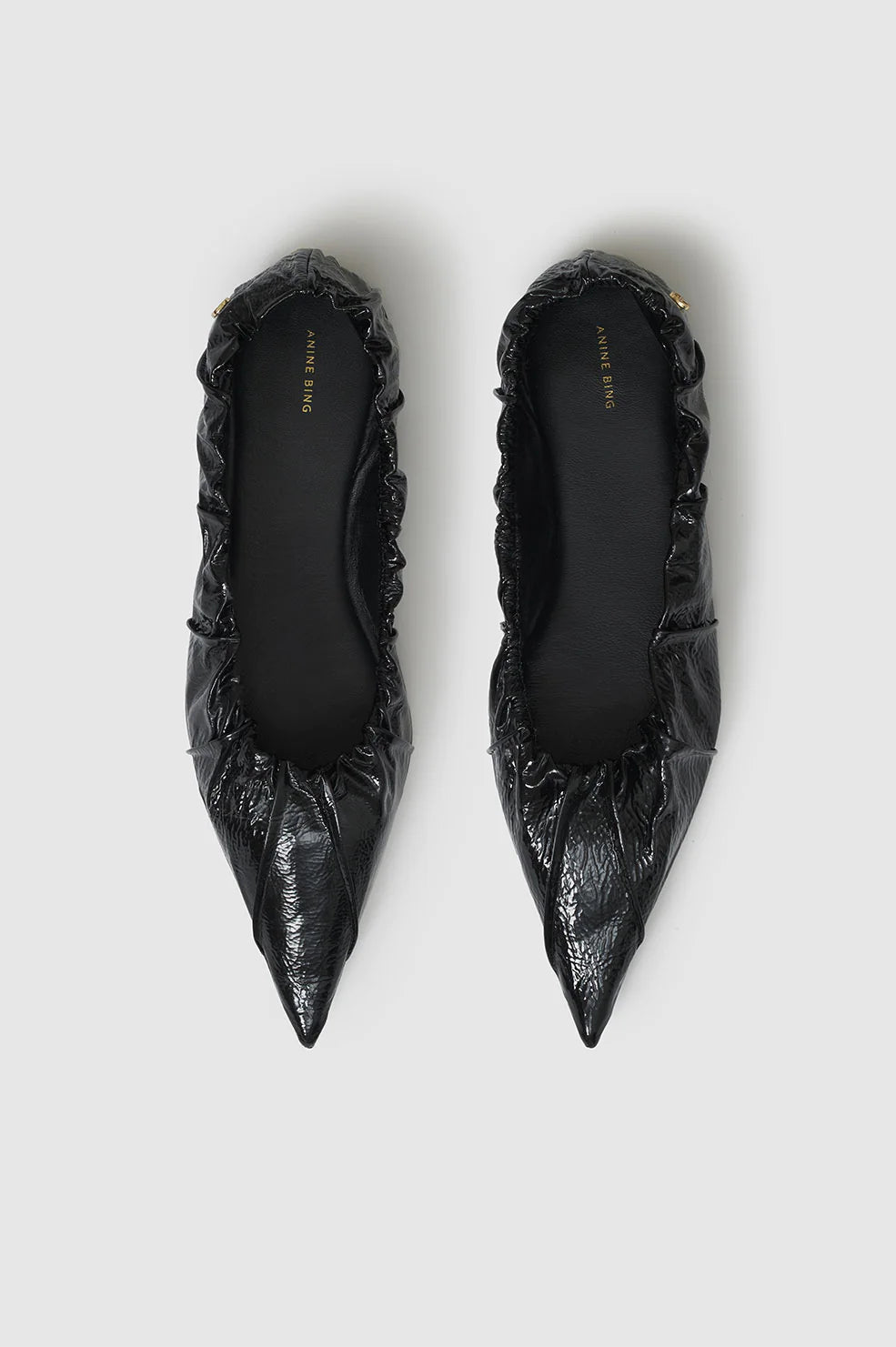 Nadine Flats in Black