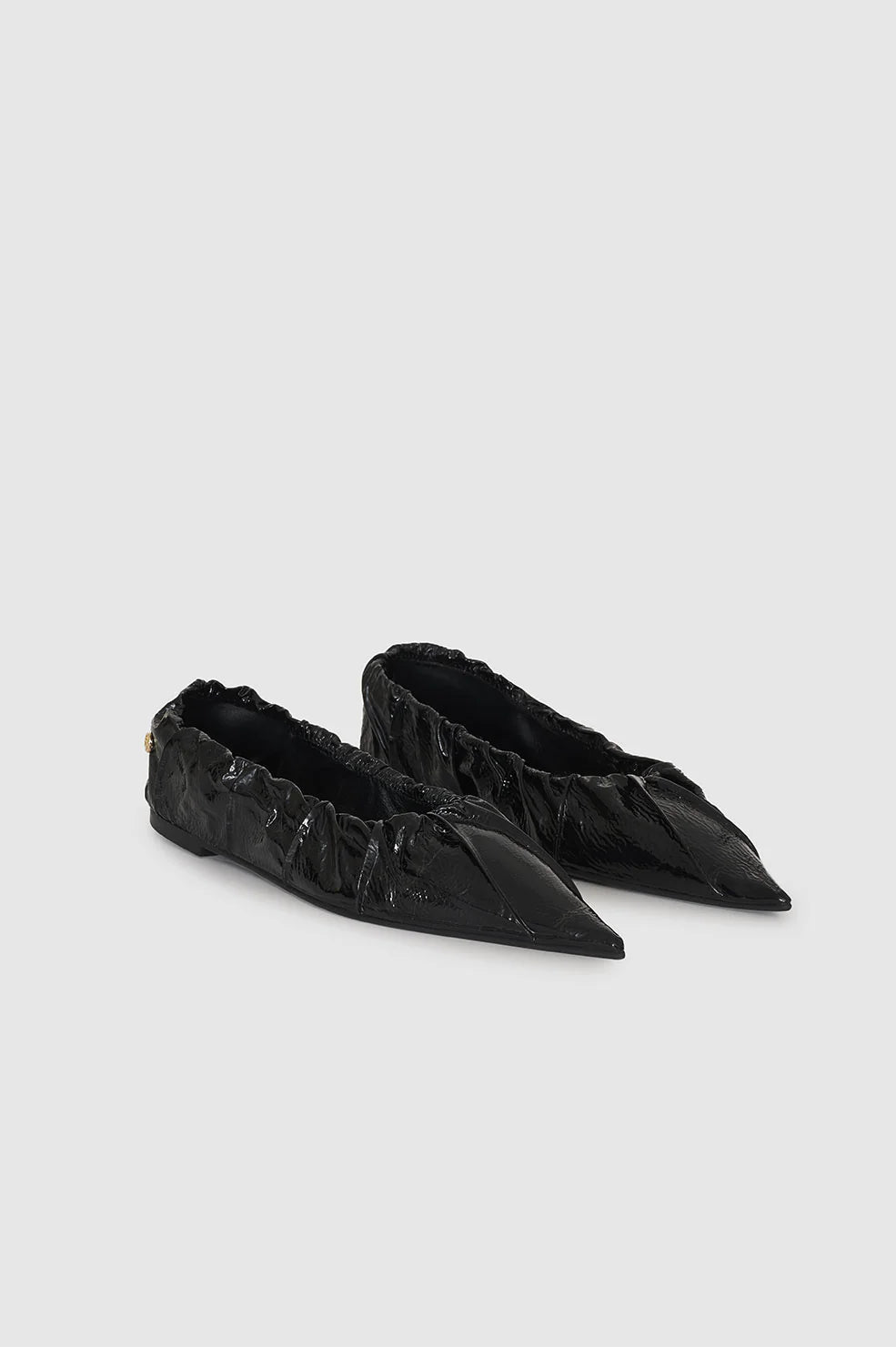 Nadine Flats in Black