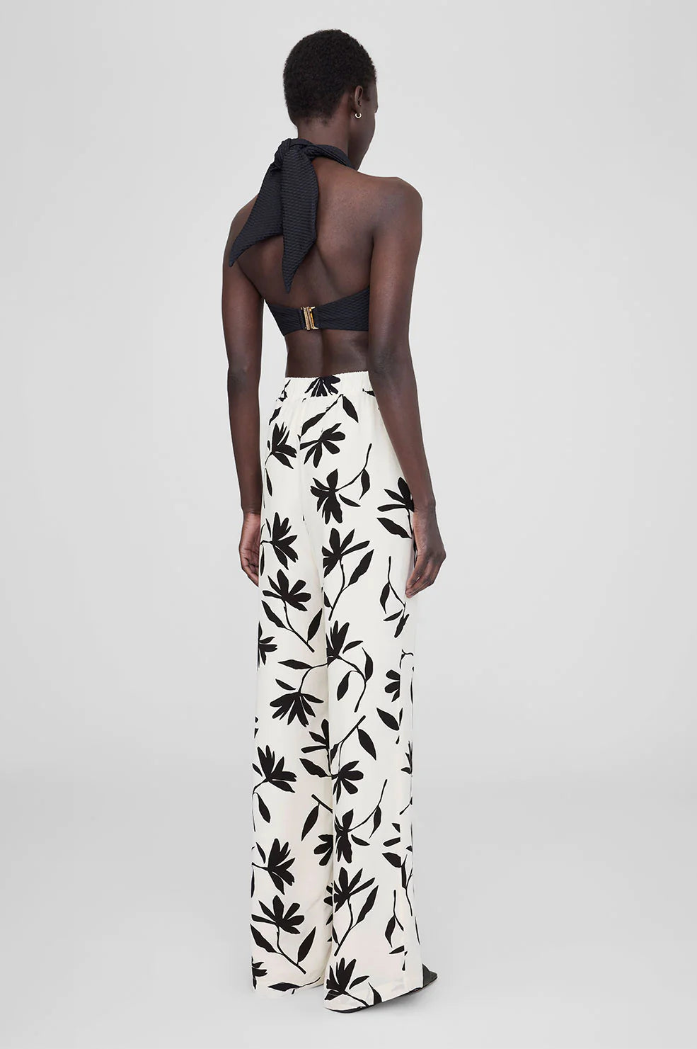 Owen Pant in Ivory Daisy Print
