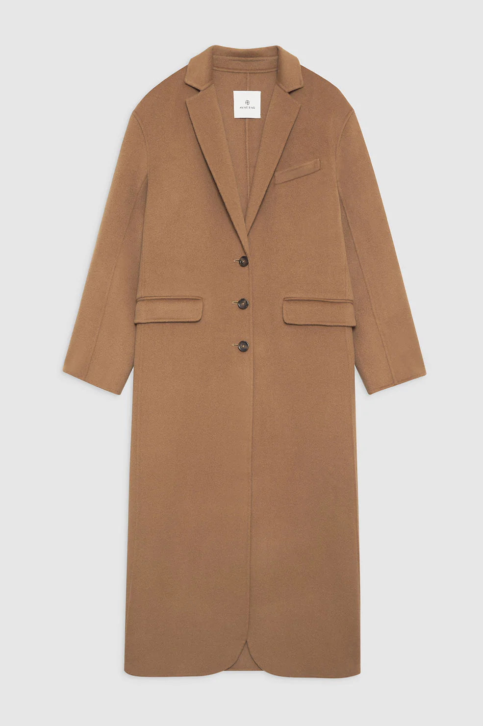 Quinn Coat in Camel Cashmere Blend