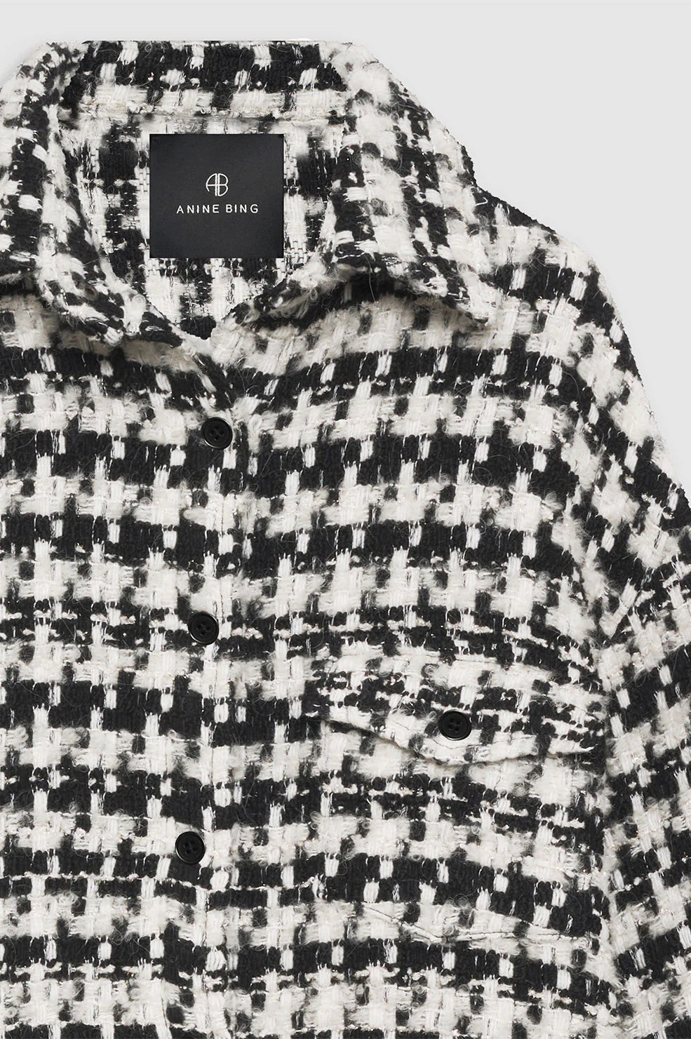 Sloan Jacket in Black and White