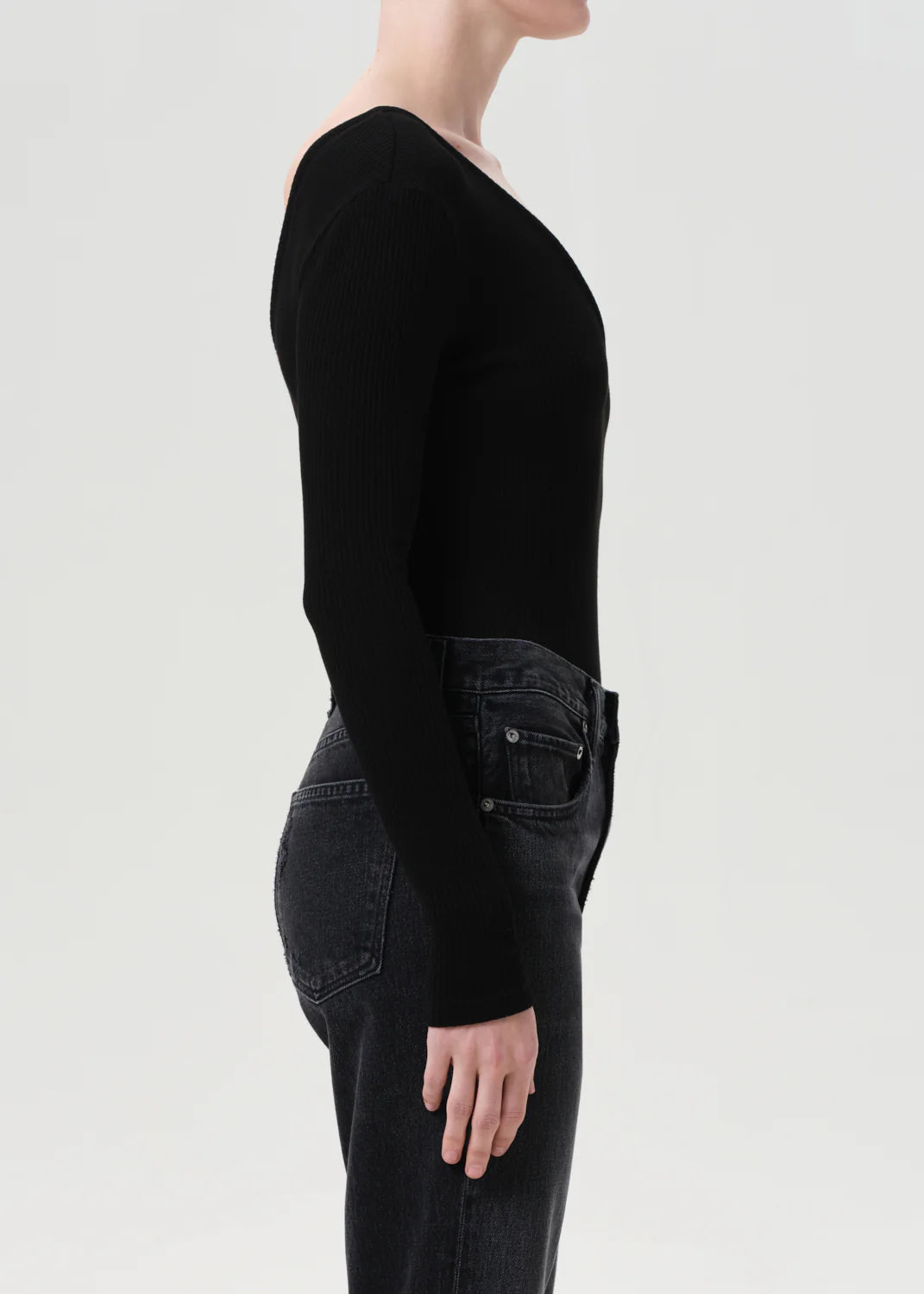 Darla Bodysuit in Black