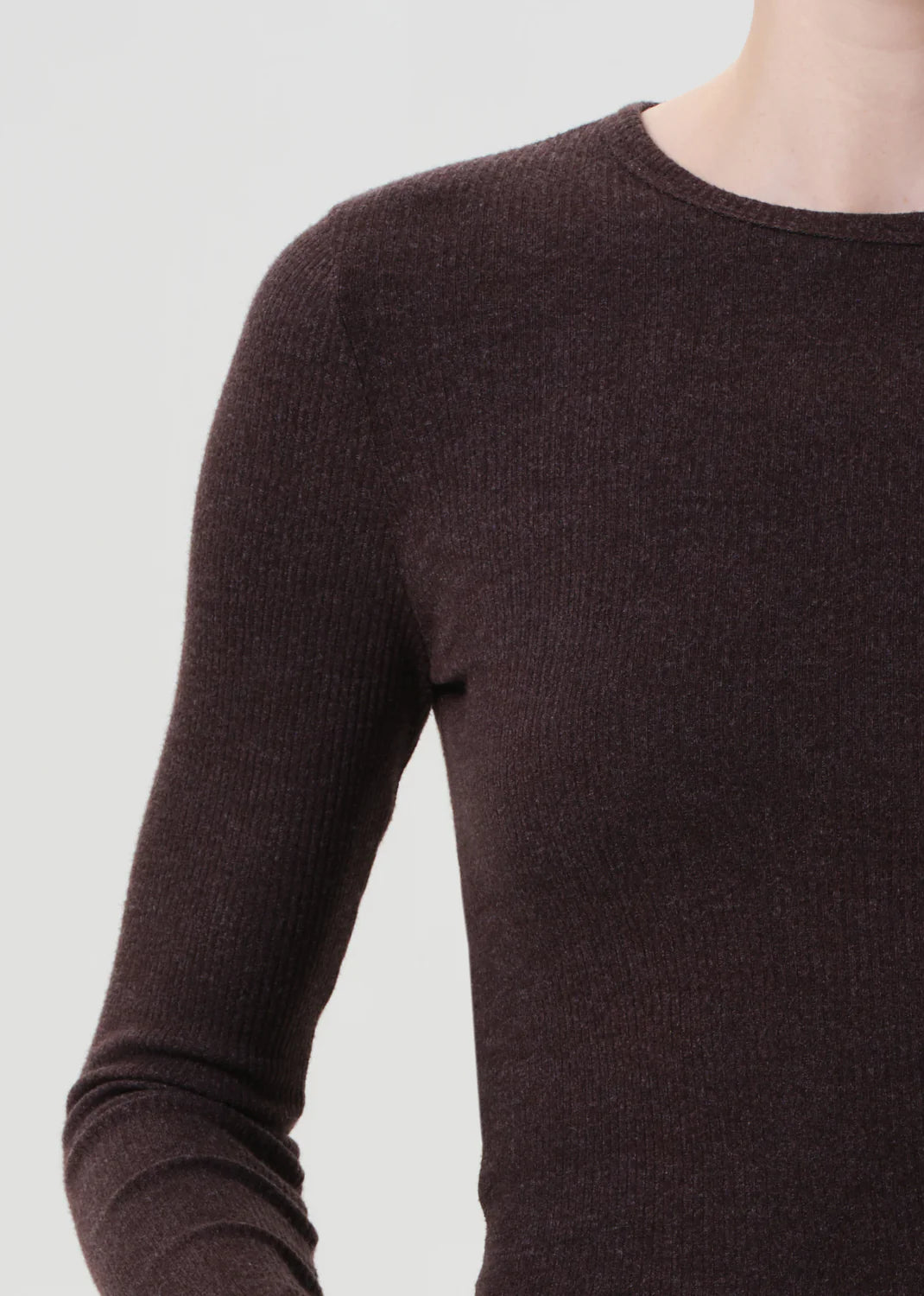 Delphi Slim Tee in Root