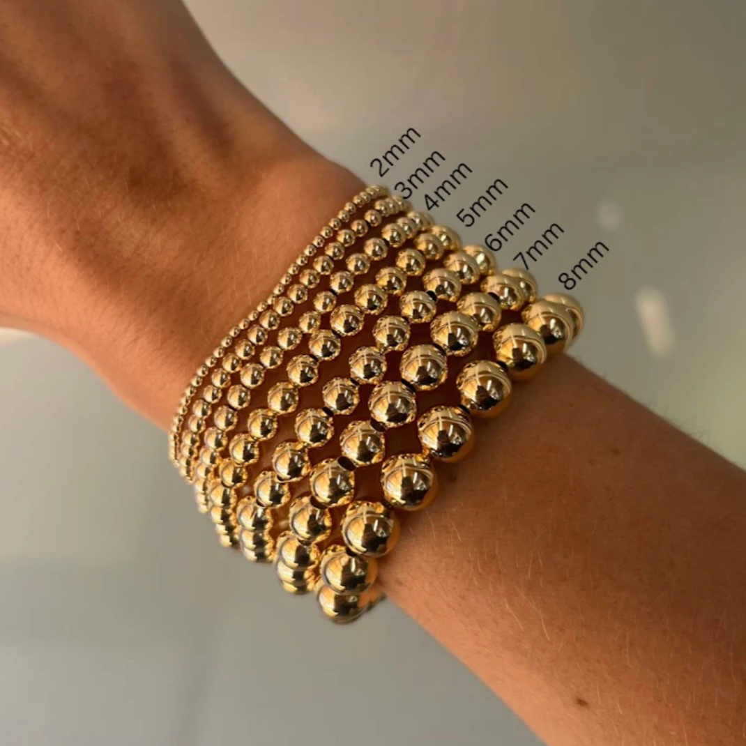 4MM Ball Bracelet in Sterling Silver | 6.5"