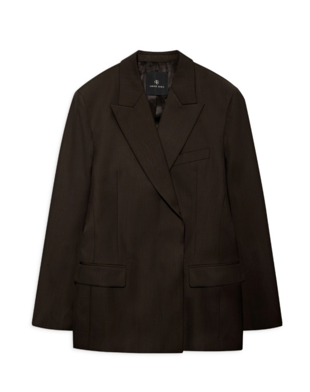 Aretha Blazer in Deep Brown