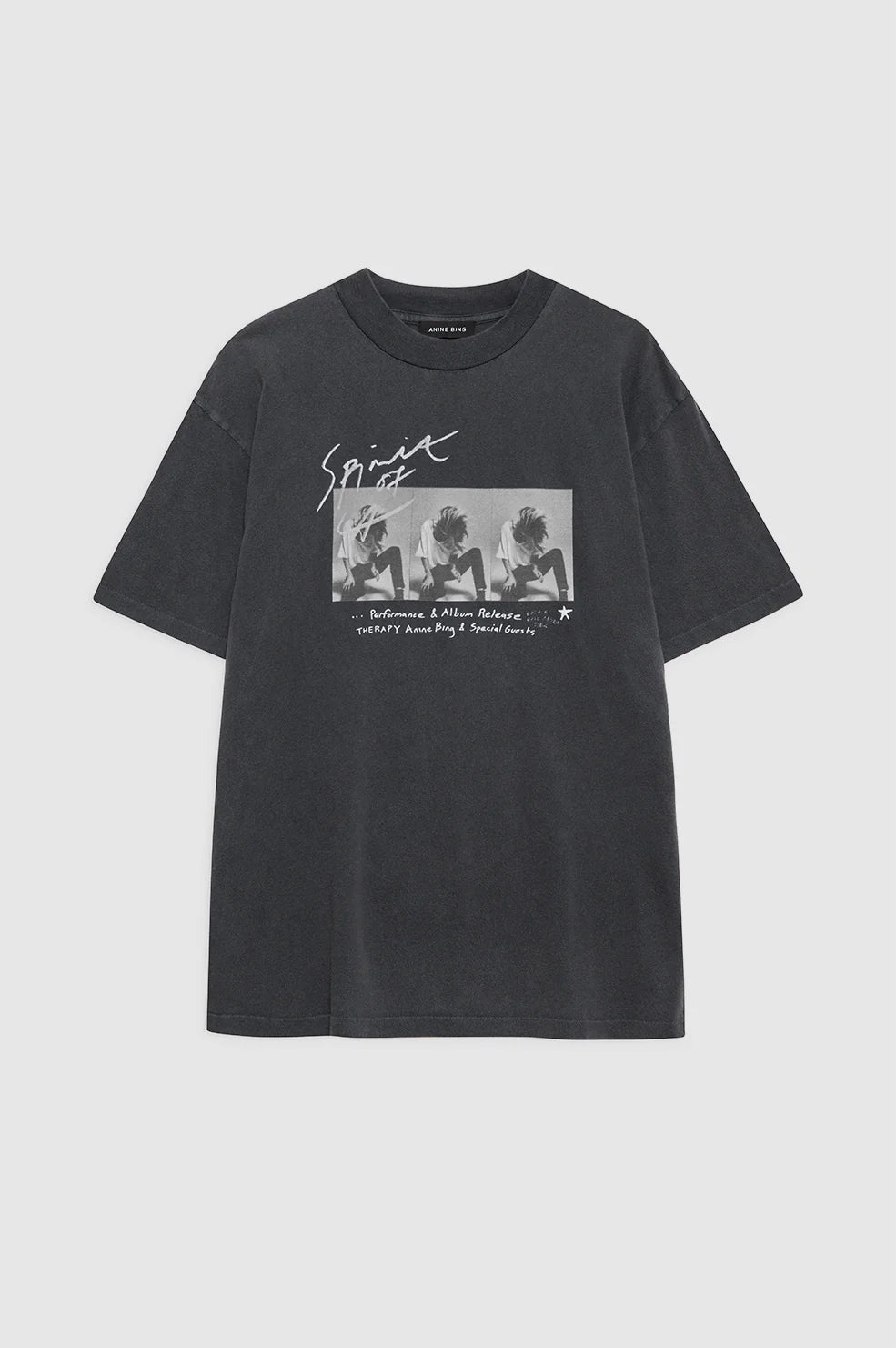 Ashton Tee Concert in Washed Black