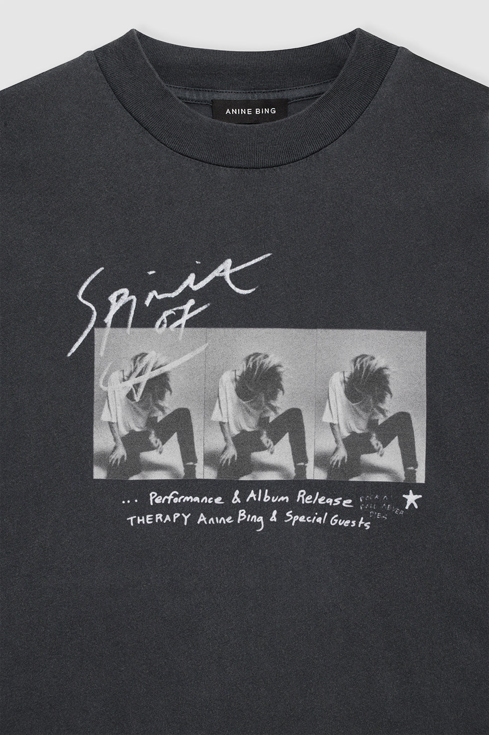 Ashton Tee Concert in Washed Black