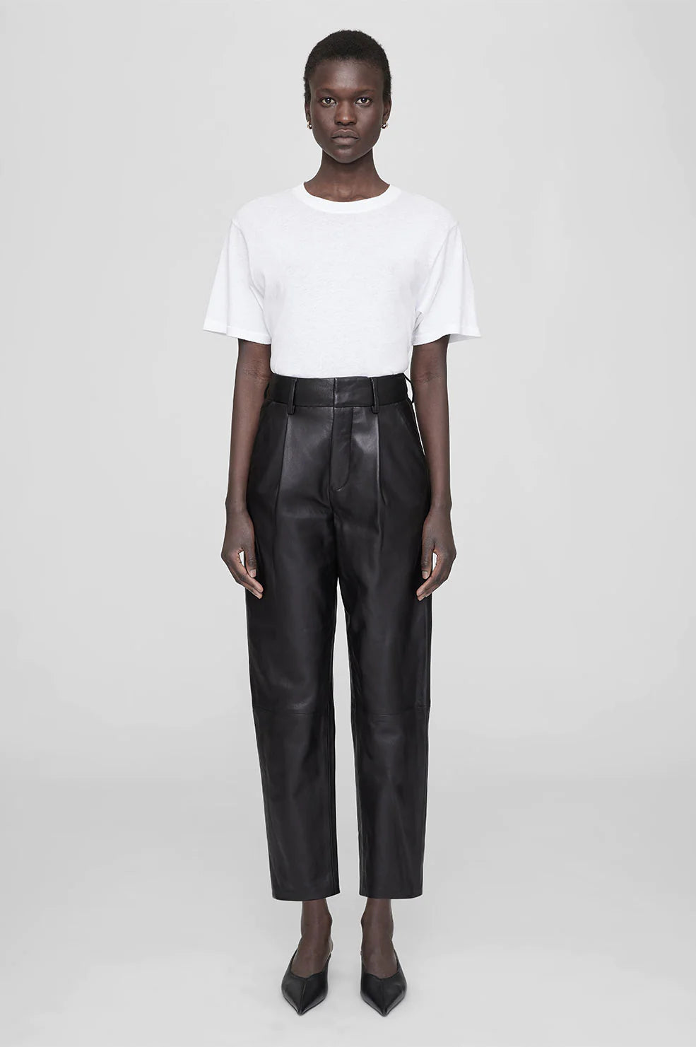 Becky Leather Trouser