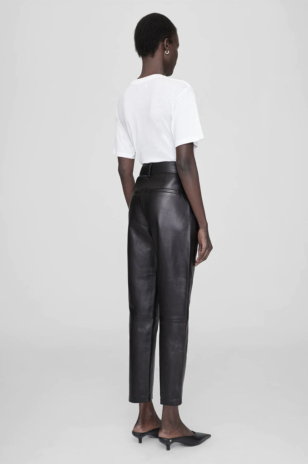 Becky Leather Trouser