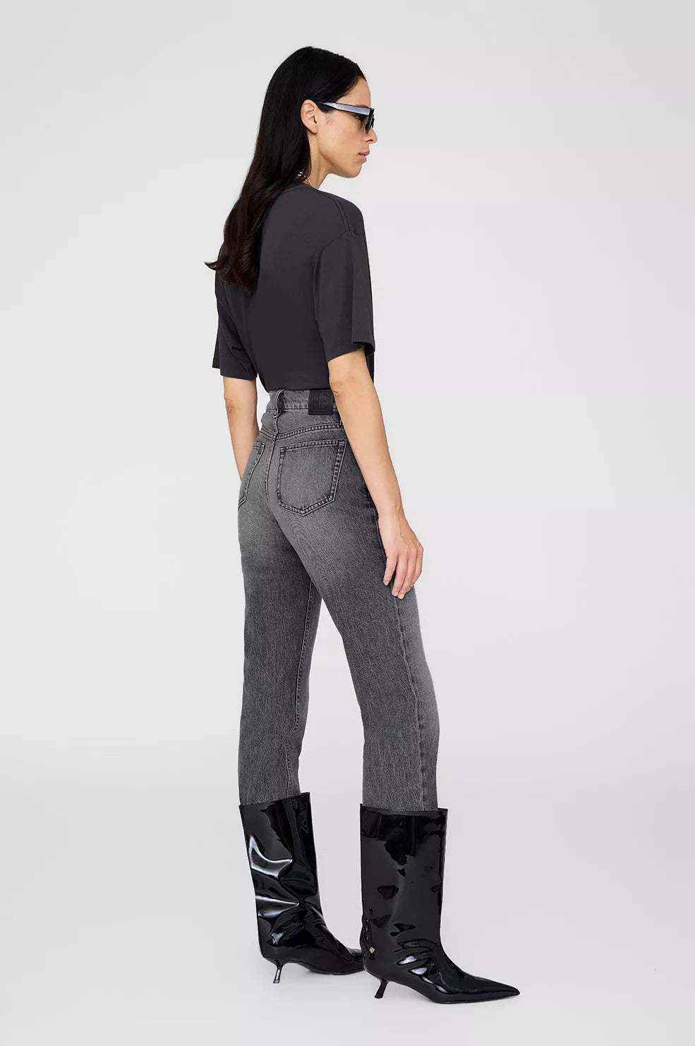 Cohen Tee in Washed Black
