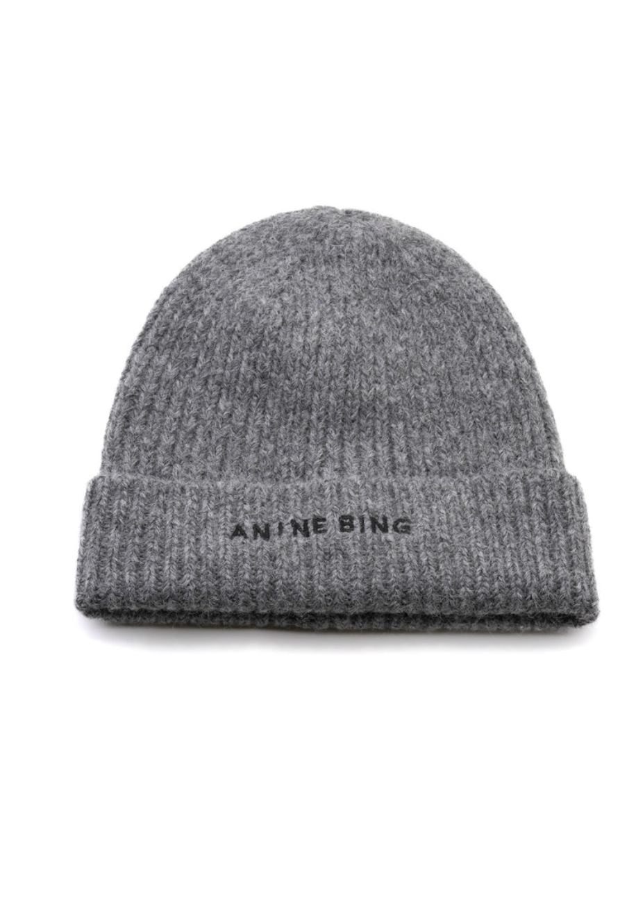 Elia Beanie in Heather Charcoal