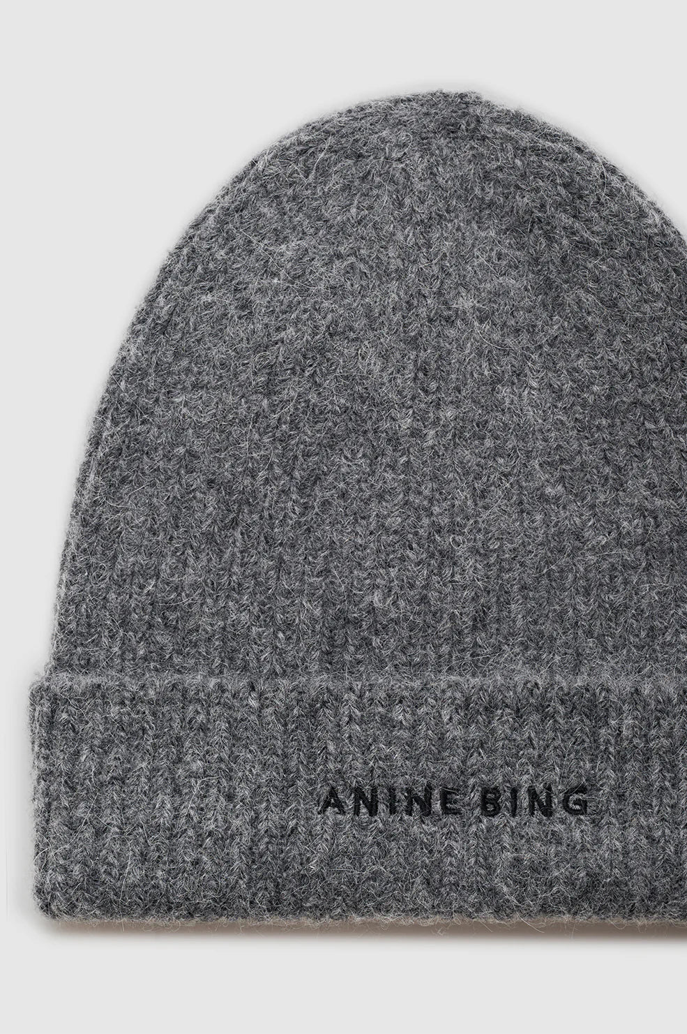Elia Beanie in Heather Charcoal