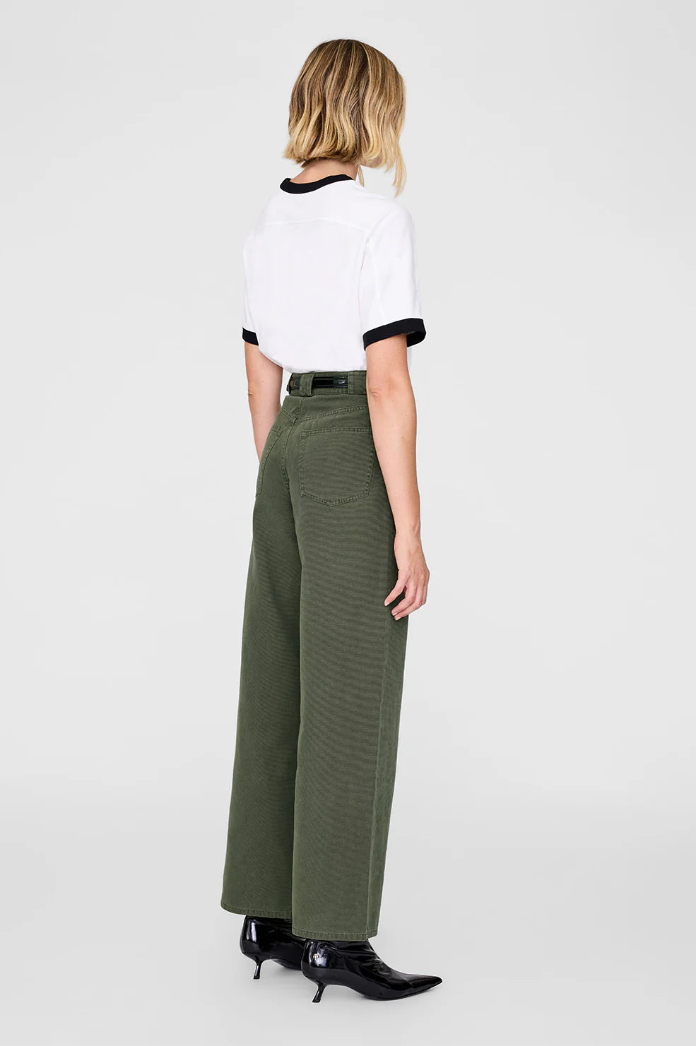 Grayson Pant in Army Green