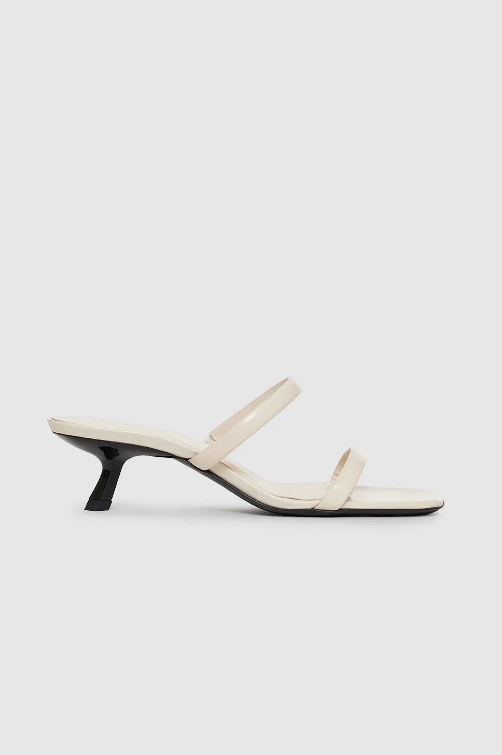 Hilda Mule Sandals in Bone