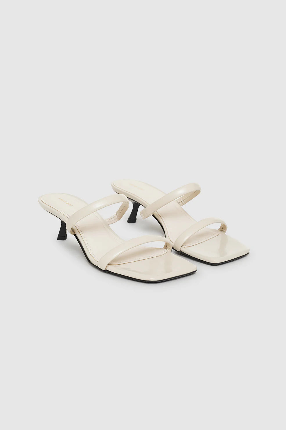 Hilda Mule Sandals in Bone