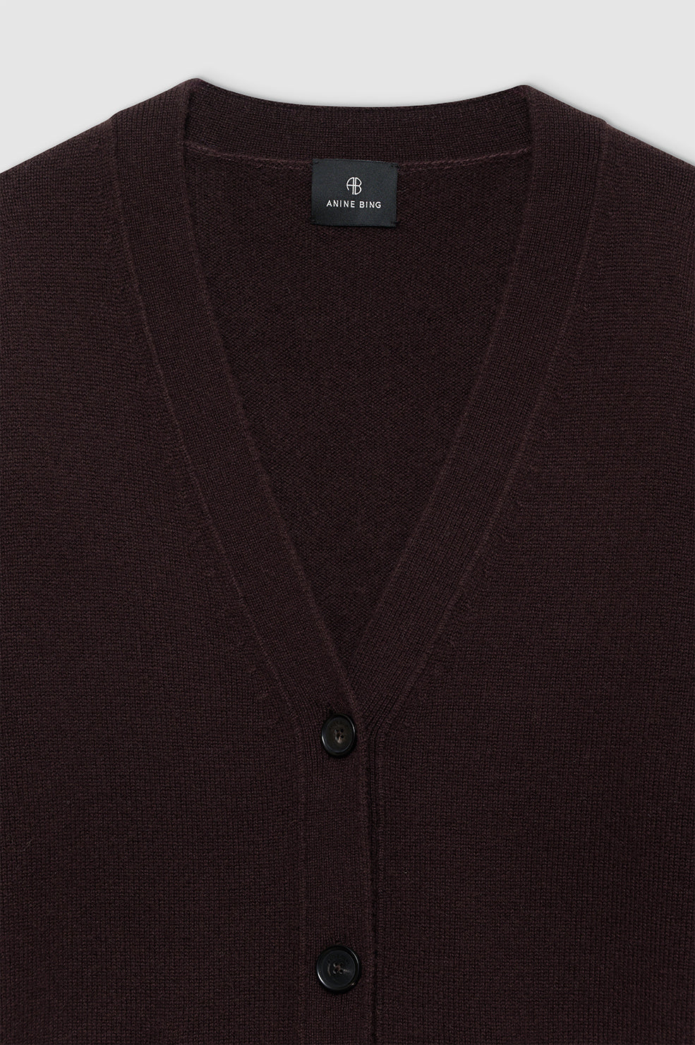 Jackson Cardigan in Deep Brown