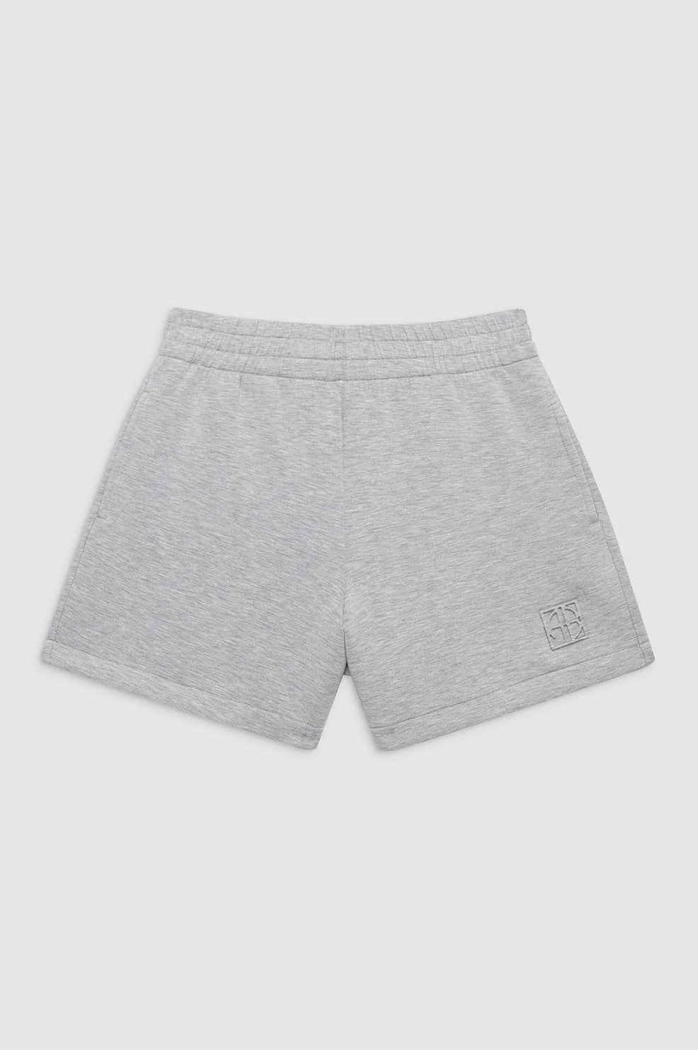Kam Short Framed Monogram in Heather Grey